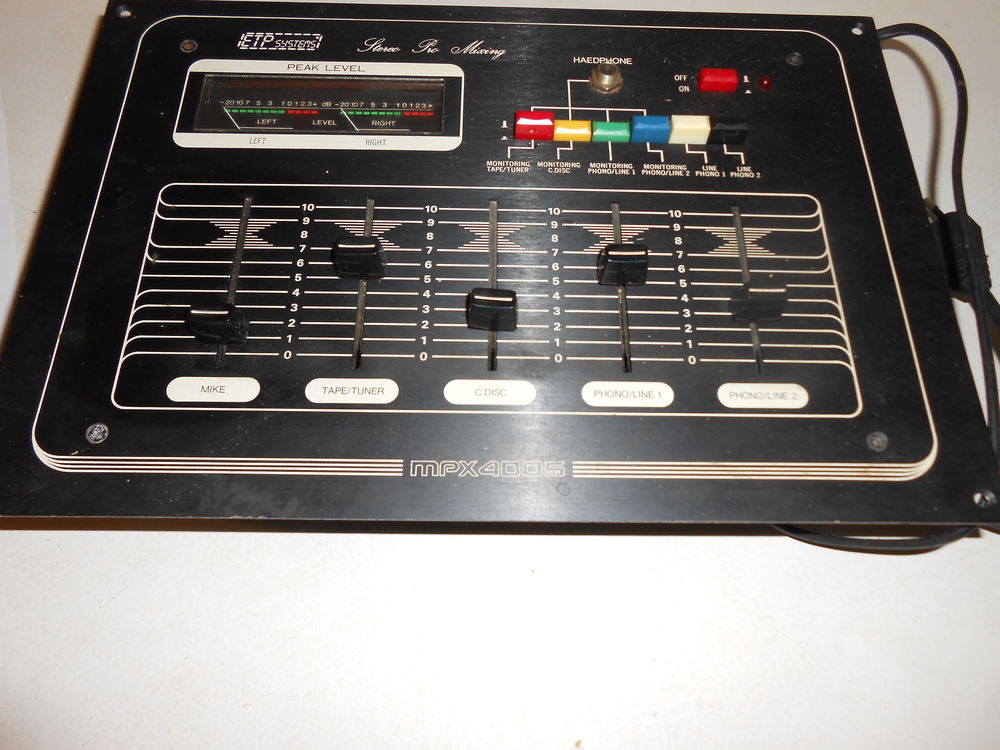 Table de mixage Audio et hifi