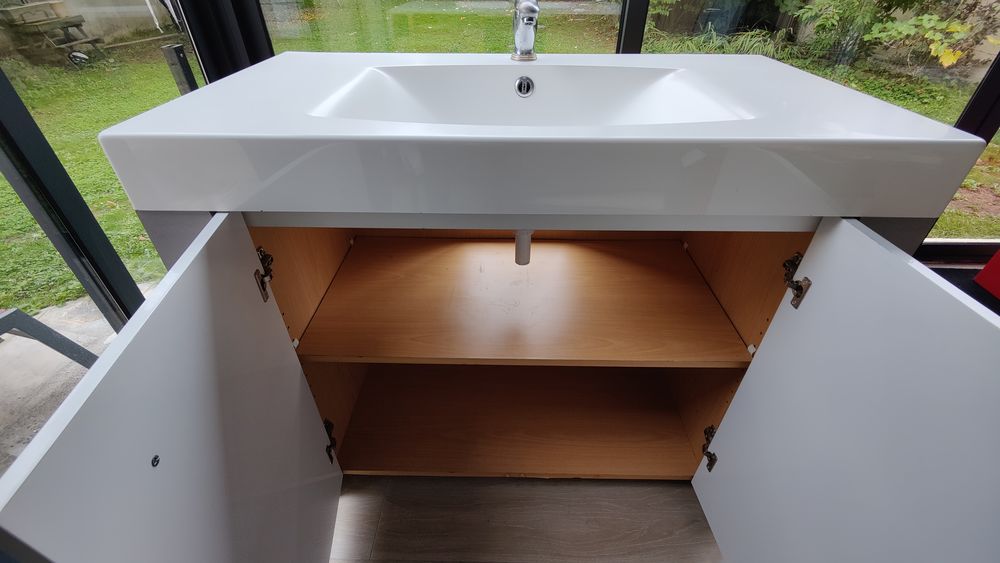 Lavabo SDB mitigeur miroir Meubles