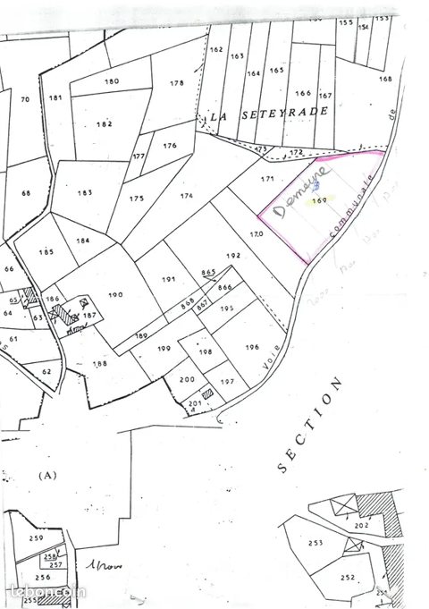 terrain agricole 6500 La Fouillouse (42)