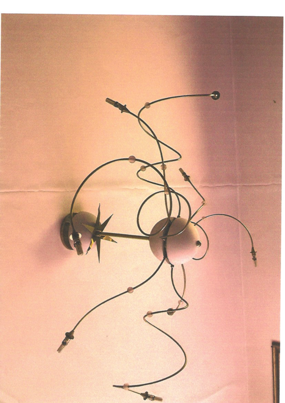 Lampadaire suspendu Italien ann&eacute;e 1990 Décoration