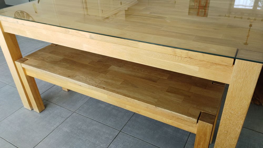 Grande Table Carr&eacute;e XXL ? 150x150 en Ch&ecirc;ne Massif Meubles