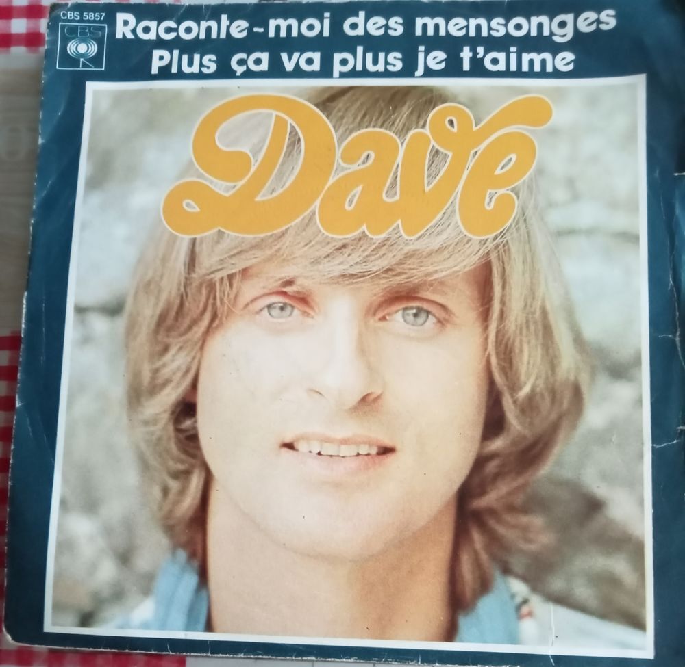 DAVE / 5 X DISQUES VYNIL 45 TOURS CD et vinyles