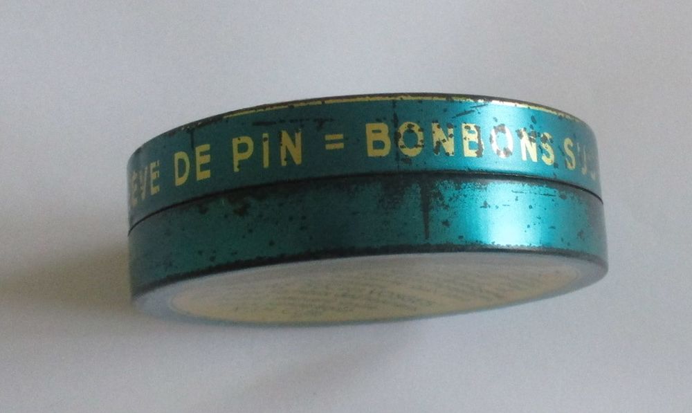  BOITE METAL ANCIENNE BONBONS SUC DES VOSGES 