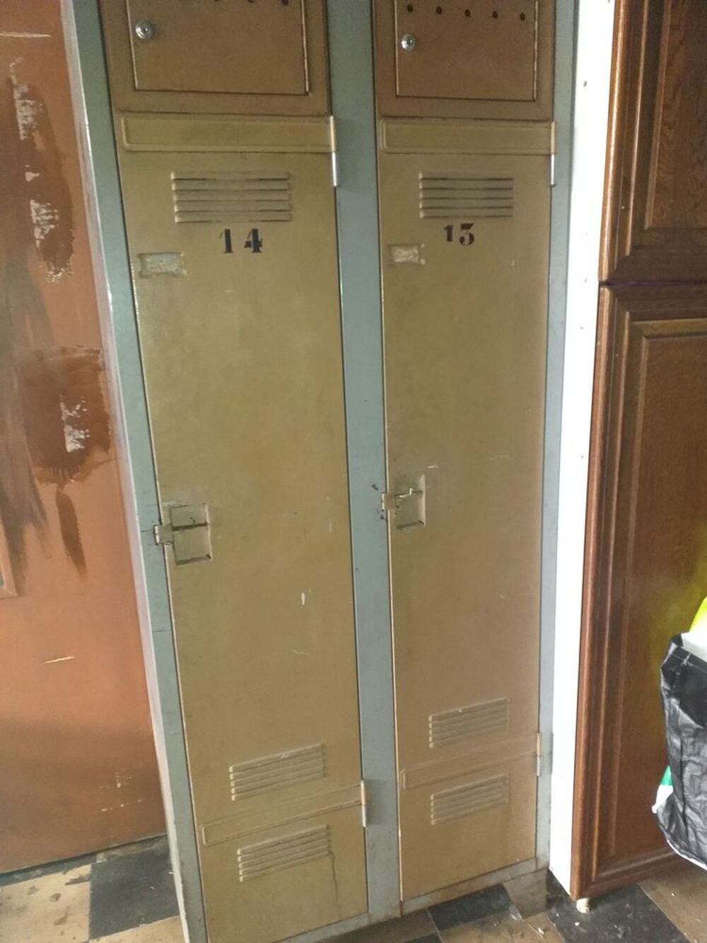 armoire double en acier Bricolage