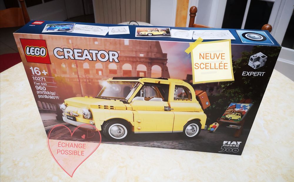 Lego Creator expert 10271 Fiat 500 Jeux / jouets