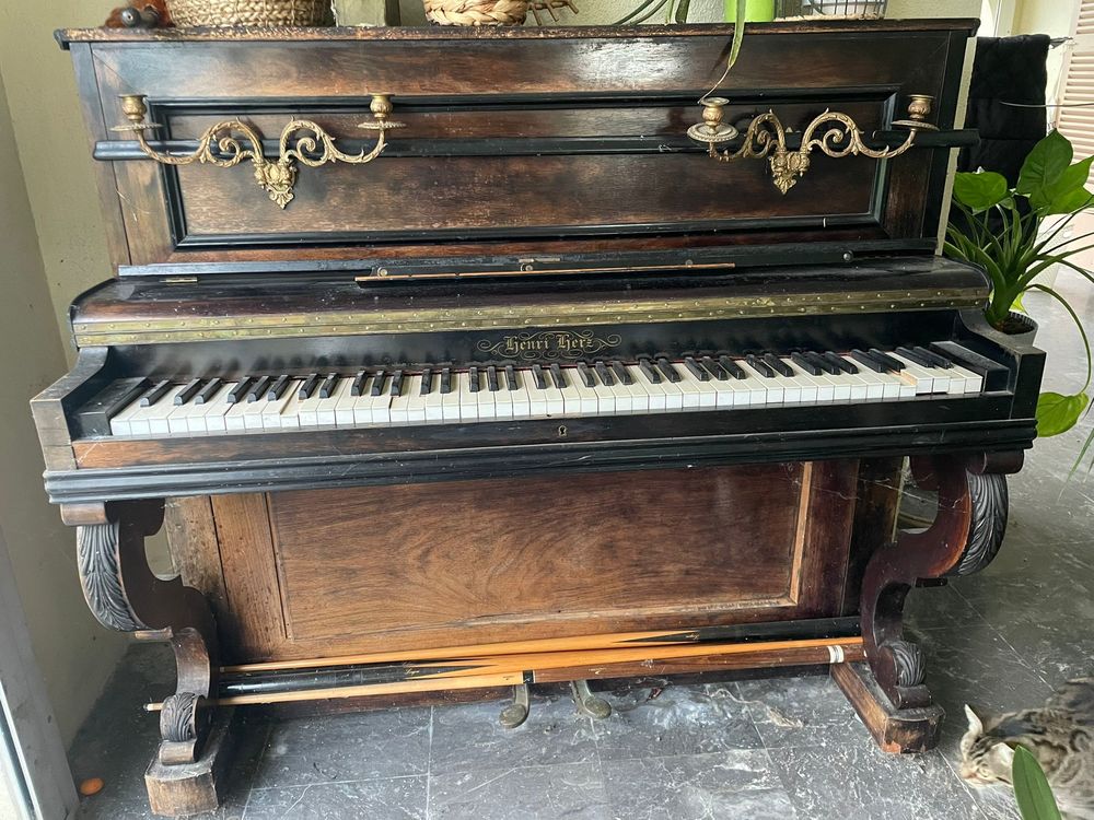 Piano ancien Gaveau Paris Instruments de musique