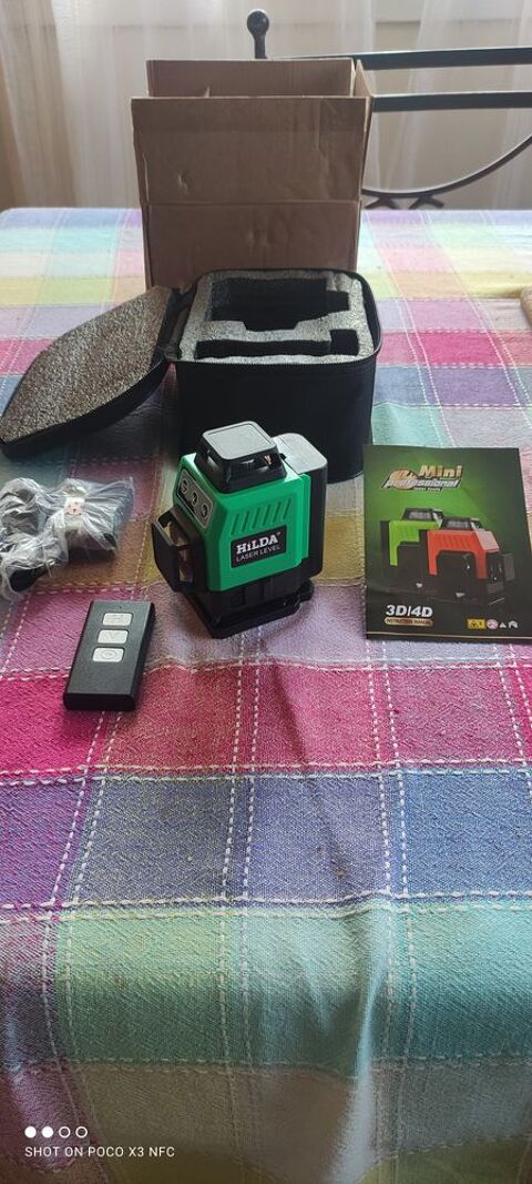 Niveau Laser Hilda 16 lignes Compact 4D - 360- Neuf Le Plessis-Trvise (94)