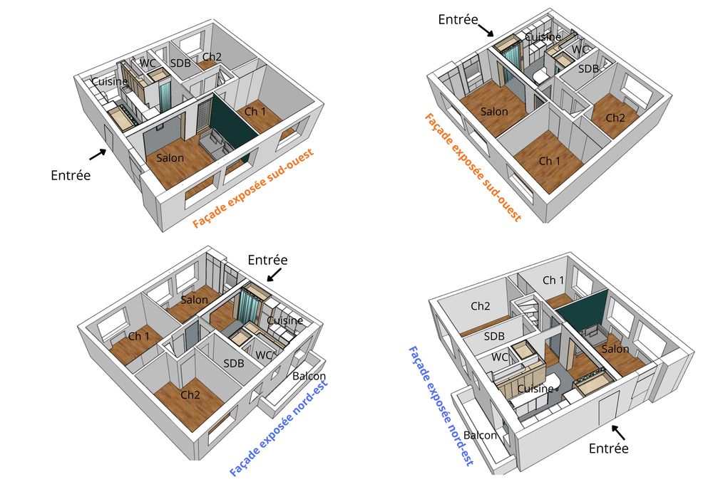 Vente Appartement appartement d'architecte, Type 3 Lille
