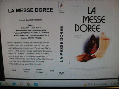 Rare film :   La messe dorée   40 Saint-Médard-en-Jalles (33)