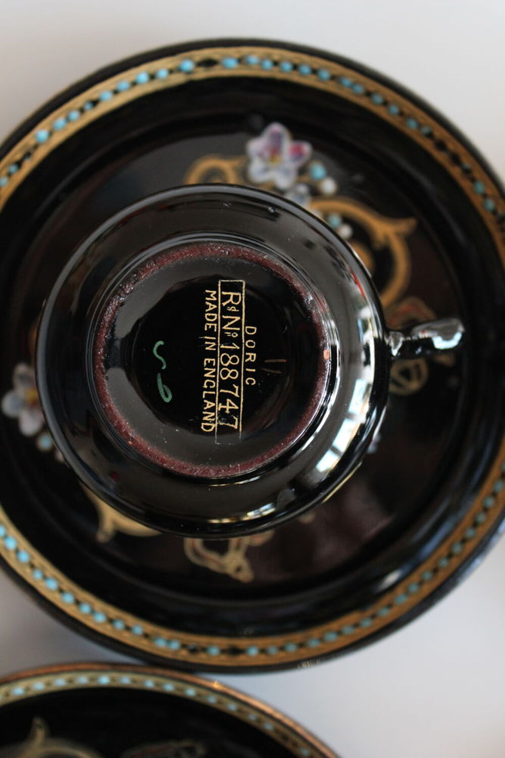 TEA SET GIBSON &amp; SONS BURSLEM ENGLAND 1897 VICTORIA Cuisine