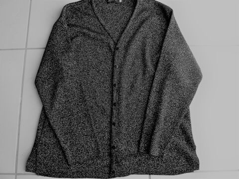 Gilet femme noir argenté Taille L 12 Franqueville-Saint-Pierre (76)