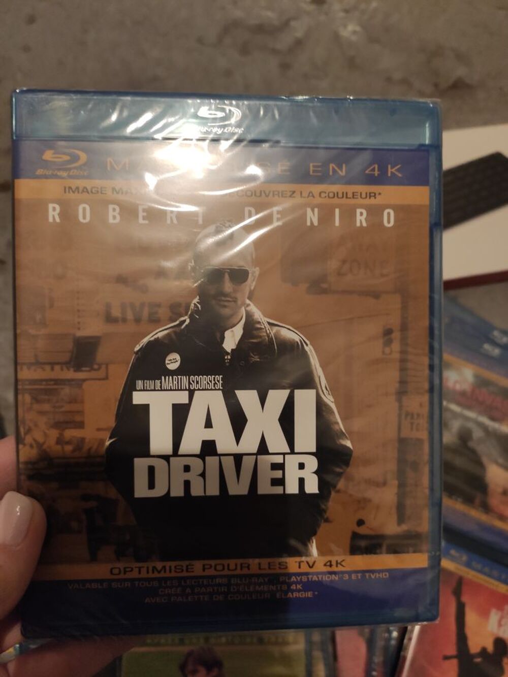 NEUF TAXI DRIVER Blu Ray Masteris&eacute; 4K DVD et blu-ray