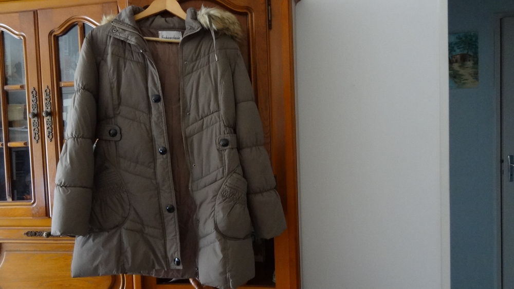 parka beige Vêtements