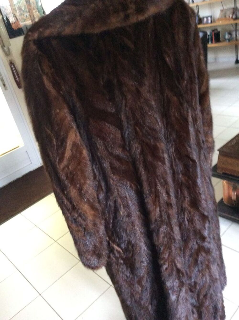 Manteau en vison v&eacute;ritable Vêtements