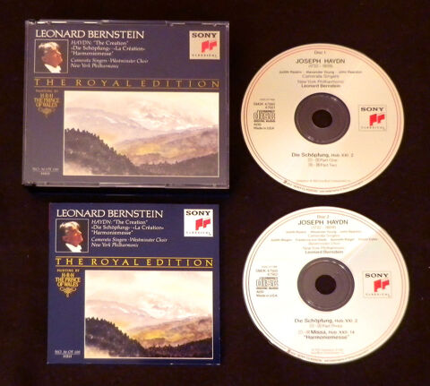 2 CD - HAYDN ? La Création et Harmoniemesse - Bernstein 5 Ribeauvillé (68)