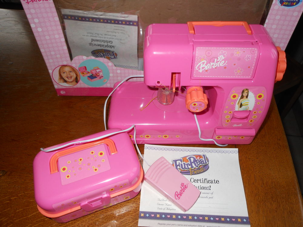 Machine a coudre barbie discount