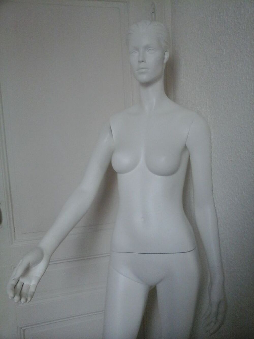 mannequin blanc femme avec t&ecirc;te Dcoration