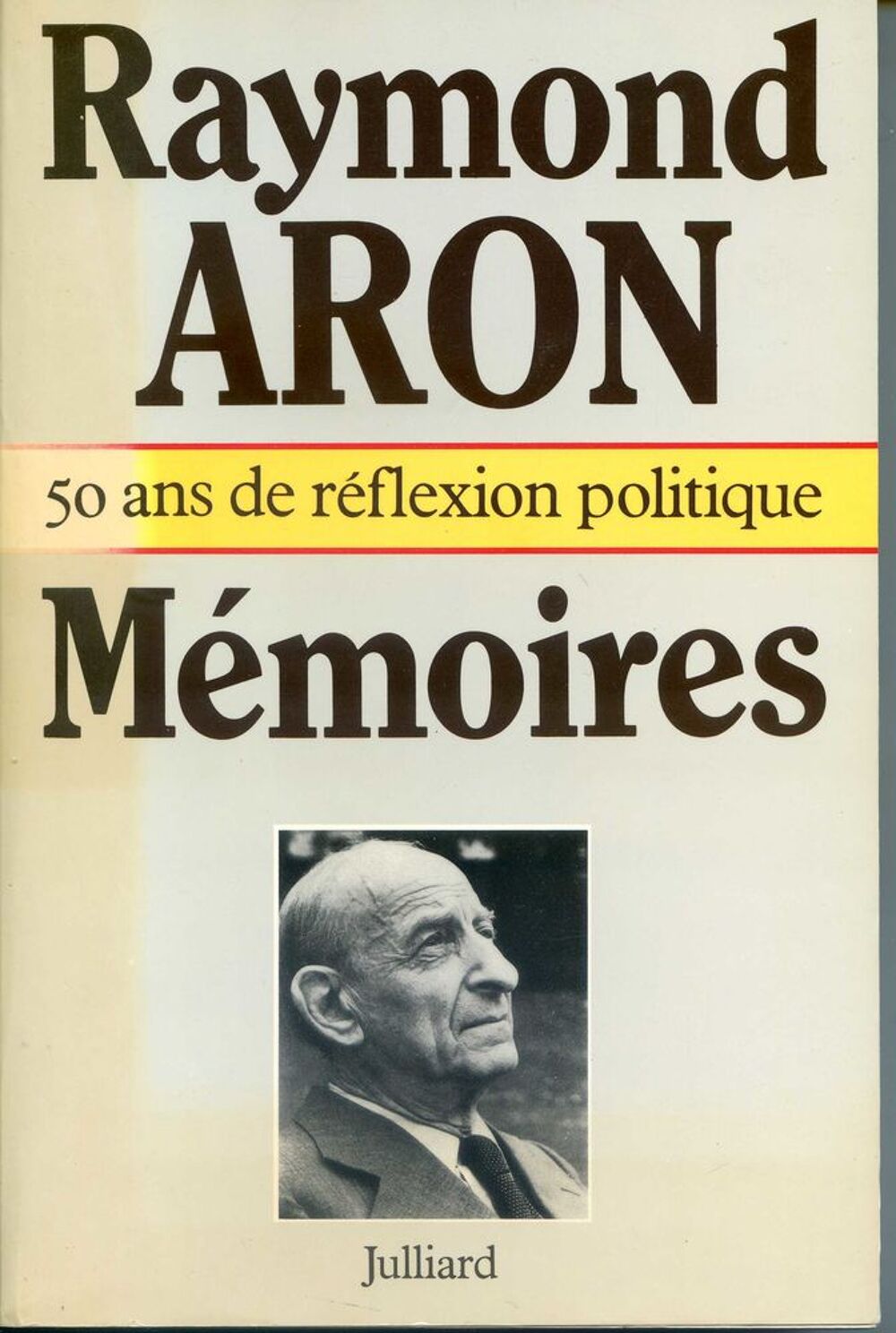 MEMOIRES - Raymond Aron , Livres et BD
