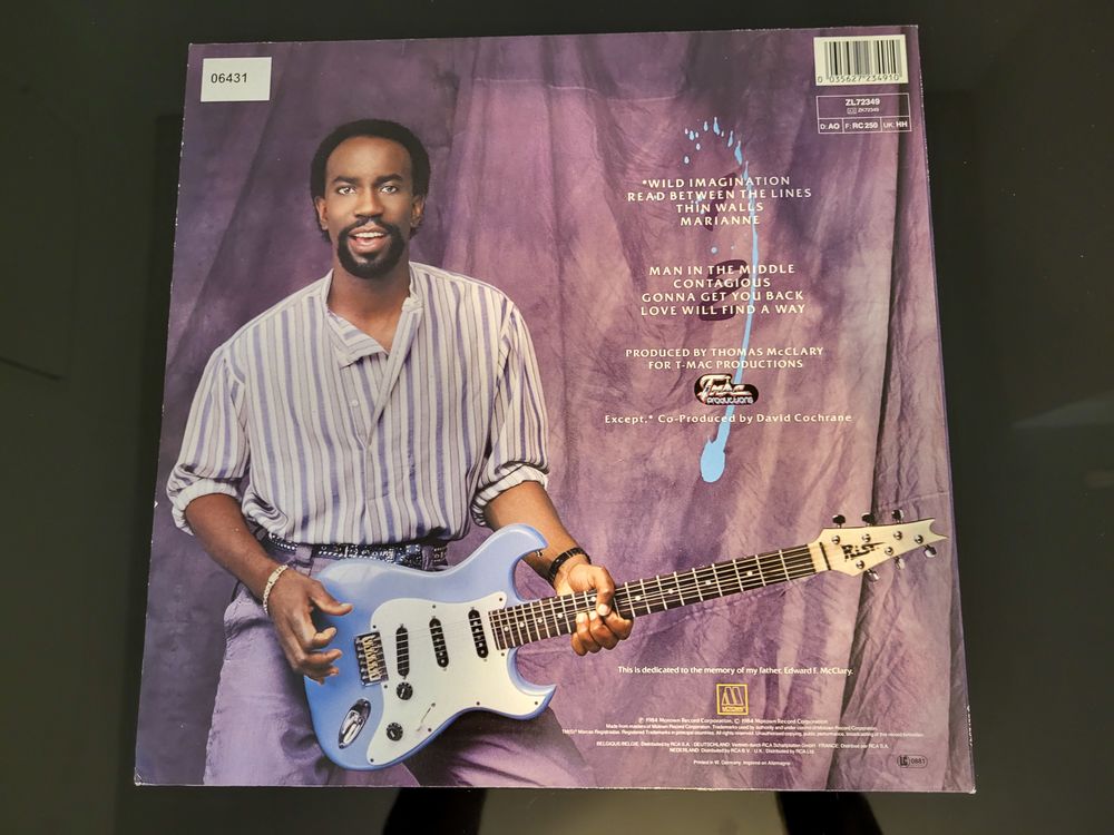 LP Thomas McClary 1984 CD et vinyles