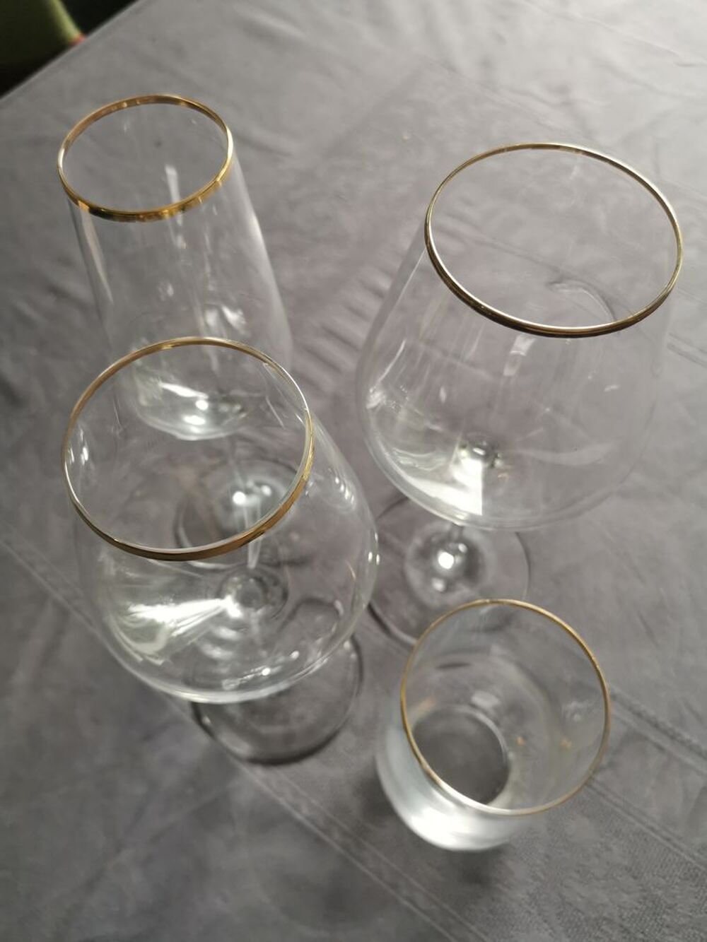 Verres Cristal d'Arques Décoration