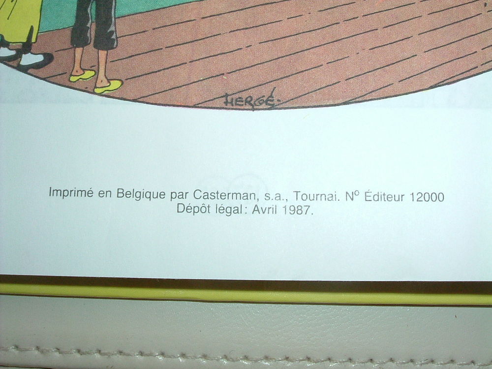 Double Album Tintin " Les Cigares du Pharaons " et " Le Lotu Livres et BD