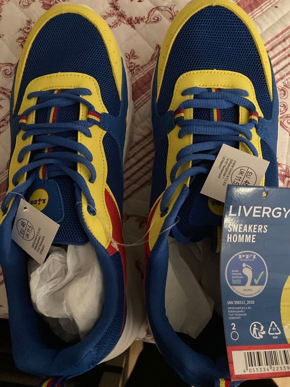 Basket Lidl "&eacute;dition limit&eacute;" taille 46 Chaussures