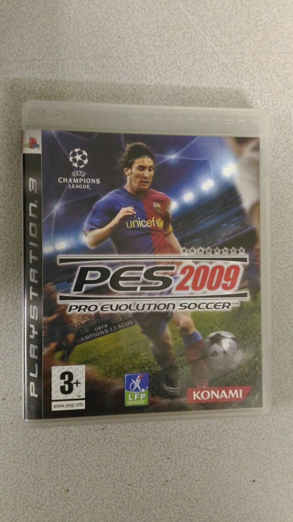 Jeu Playstation 3- PES2009 Pro &Eacute;volution Soccer Consoles et jeux vidéos