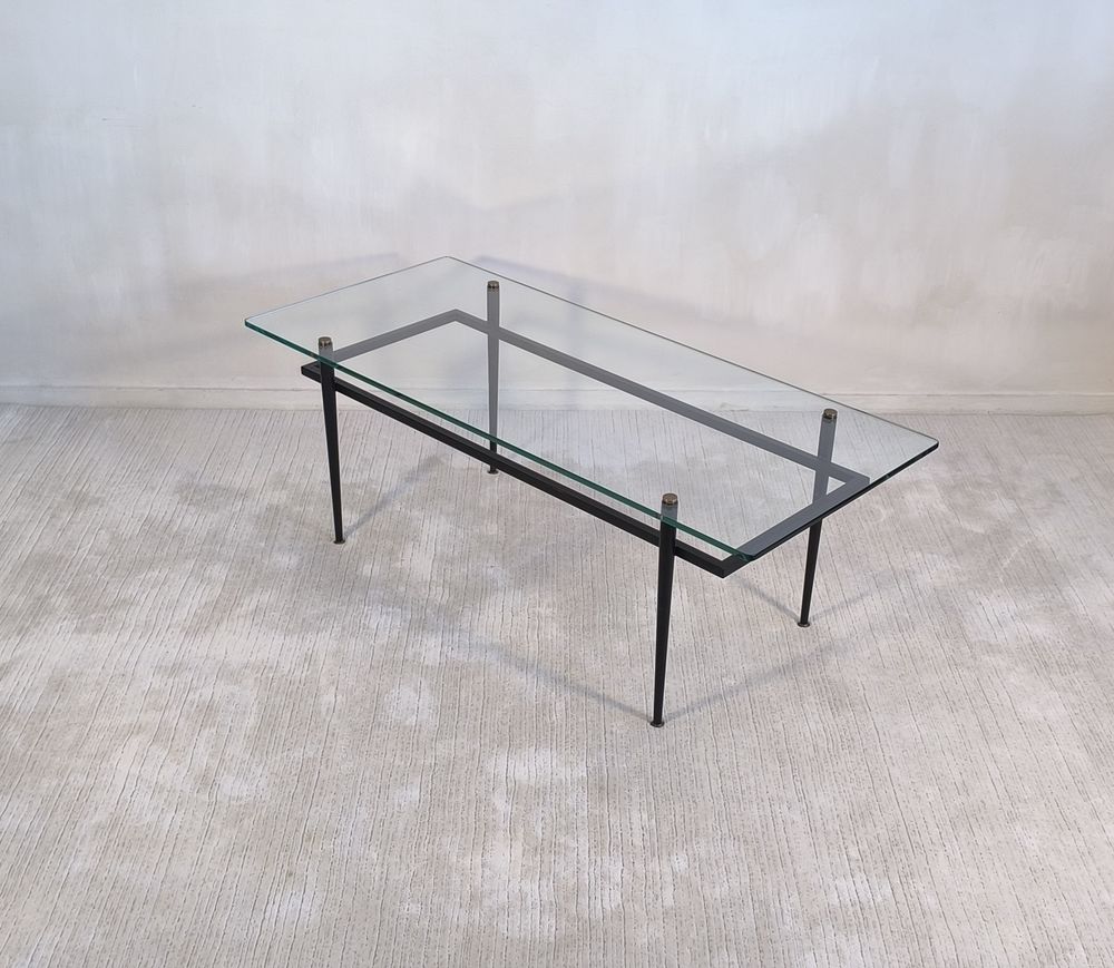 Iconique Table basse Roger Le Bihan pour Airborne 1960-70 Meubles