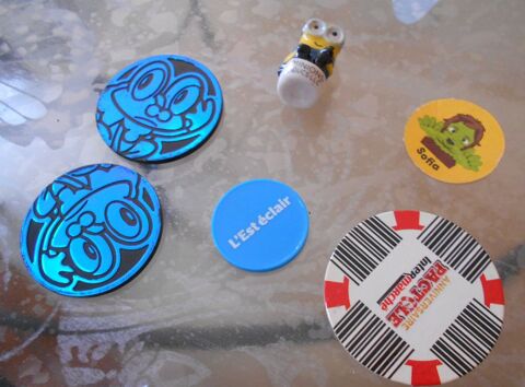 pogs Pokemon, Inter Sofia & jeton EST-ECLAIR  1 Ervy-le-Chtel (10)