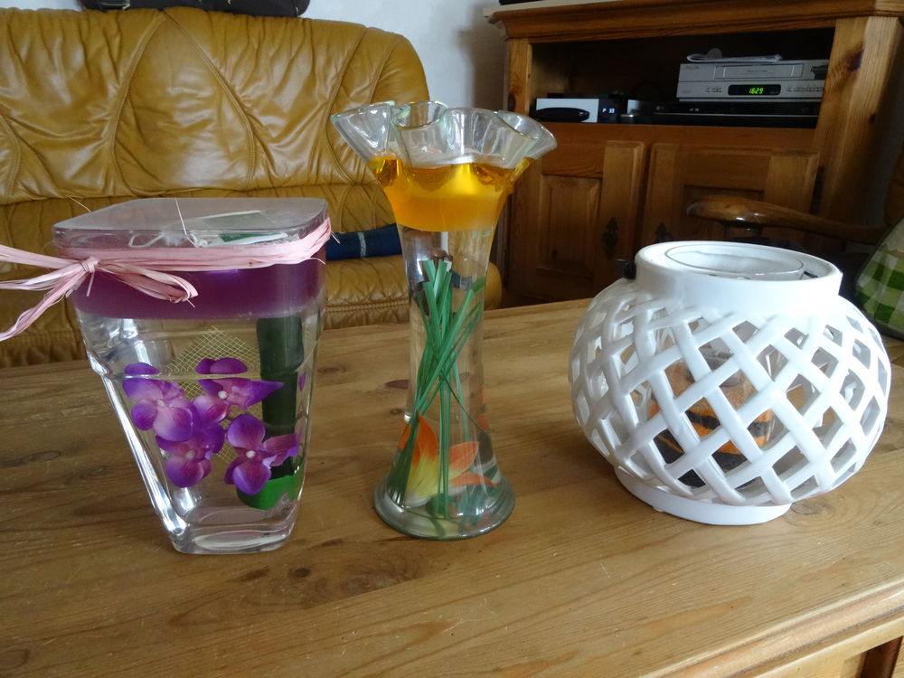 bougie dans vase Décoration