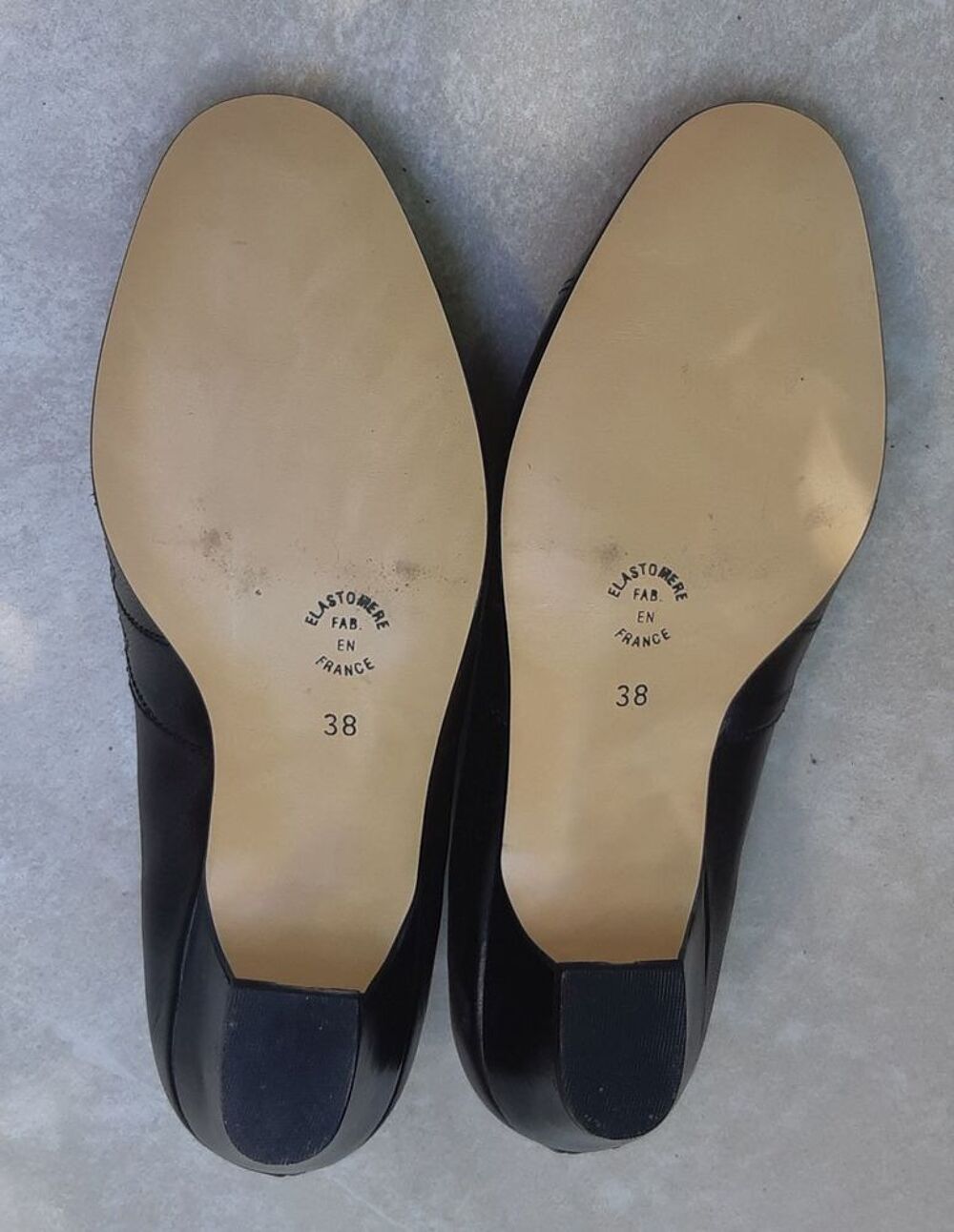 Escarpin cuir P&eacute;diconfort taille 38 Chaussures