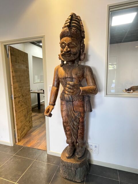 Statue Shiva bois 2500 Birac-sur-Trec (47)