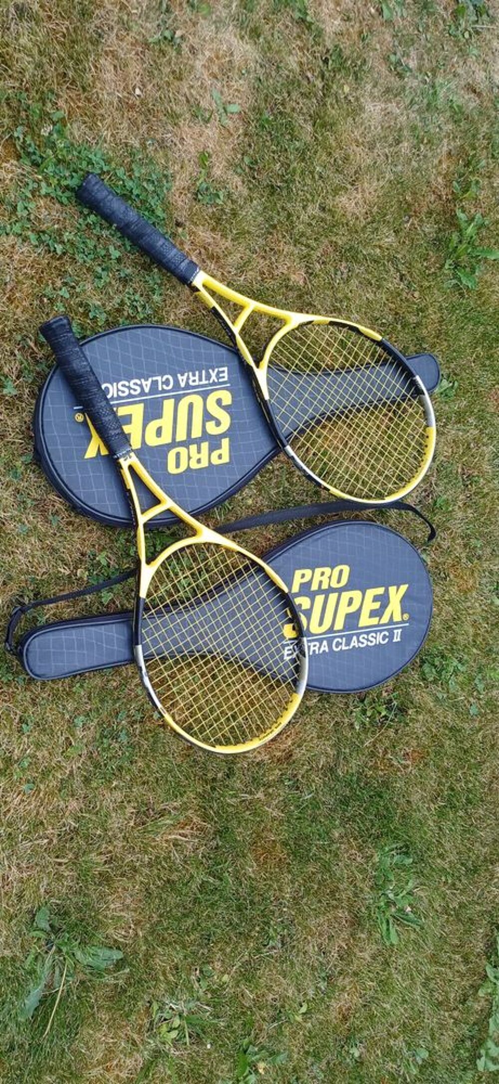 Lot de 2 raquettes de tennis Sports
