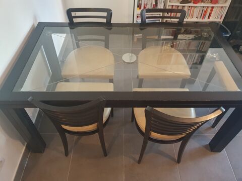 Table repas Roche Bobois + 5 Assises_Teinte Weng 0 Saint-Rmy-ls-Chevreuse (78)