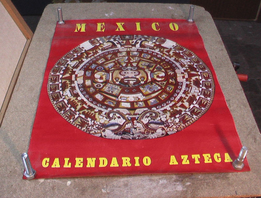 Poster MEXICO / AZTECA / tr&eacute;s lumineux
Décoration