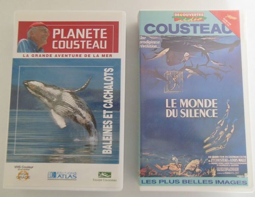 K7 cousteau DVD et blu-ray