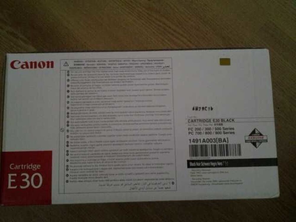 Cartridge canon E30. neuf Matériel informatique
