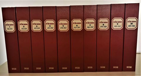 BELLE COLLECTION   A LA UNE   10 VOLUMES 30 Challans (85)