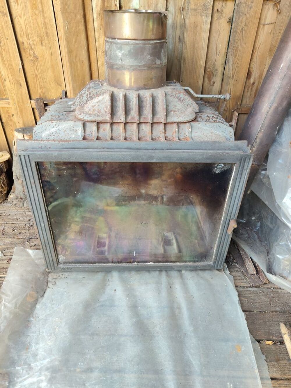 Insert fonte &agrave; bois Electroménager