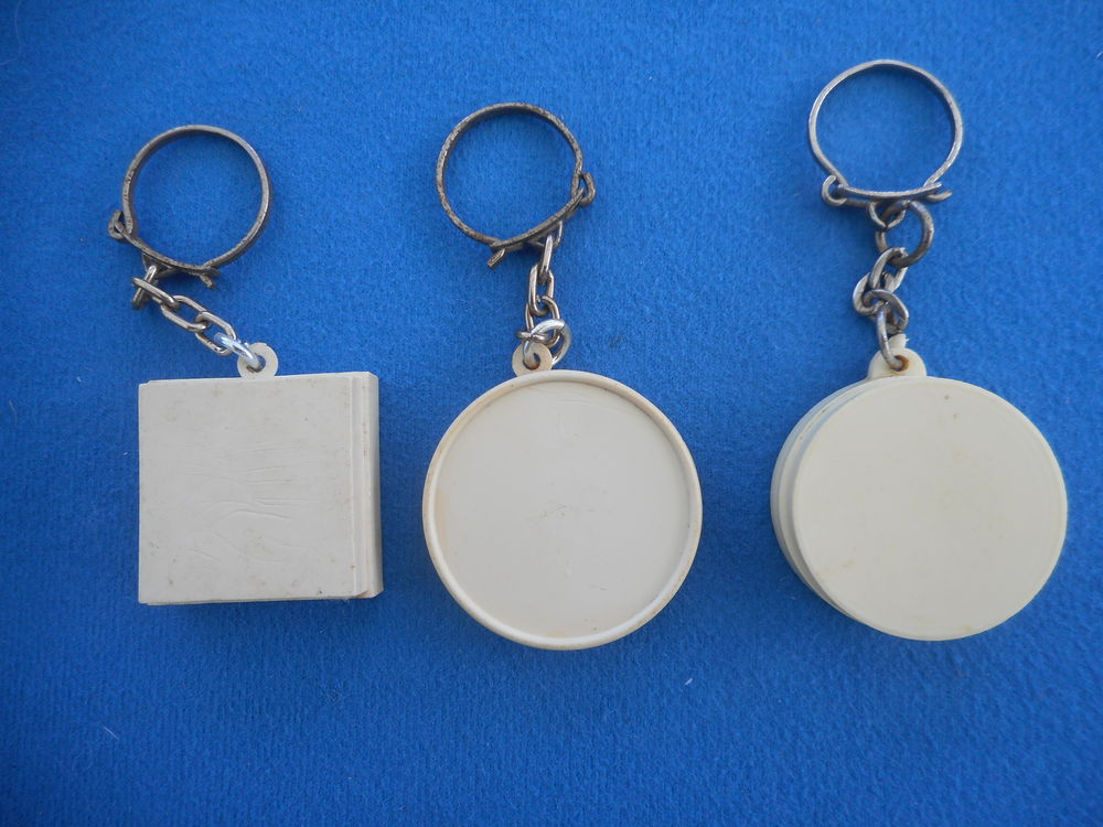 Lot de 3 porte cl&eacute; th&eacute;me "fromage" 