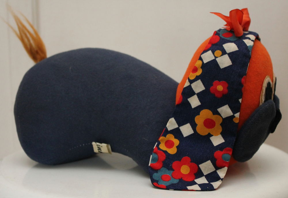 Poup&eacute;e en chiffon CHIEN vintage 70 marque Minouche Jeux / jouets