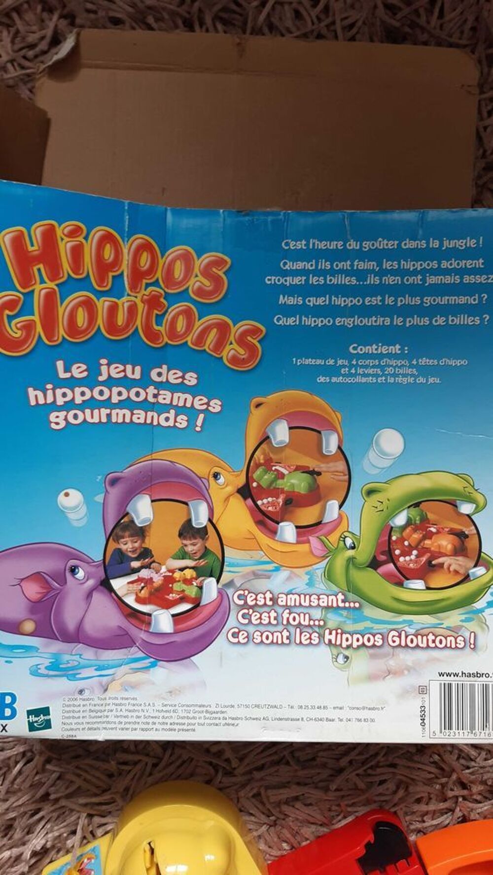 jeu hippopotame gloutons Jeux / jouets