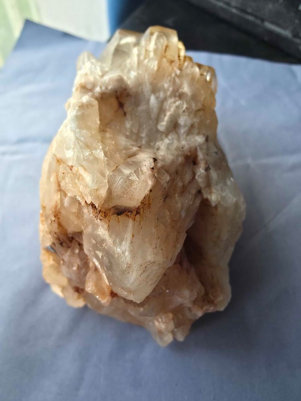 Sp&eacute;cimen Rare : Citrine Naturelle Brute de Kolwezi(Congo)-421g 