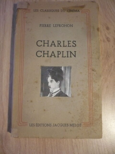 CHARLES CHAPLIN  par Pierre LEPROHON (1946) 4 Pessac (33)