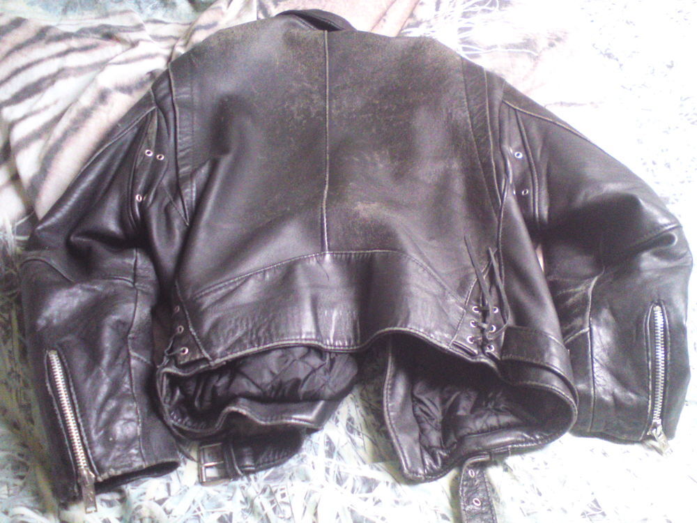 blouson de cuir Vêtements