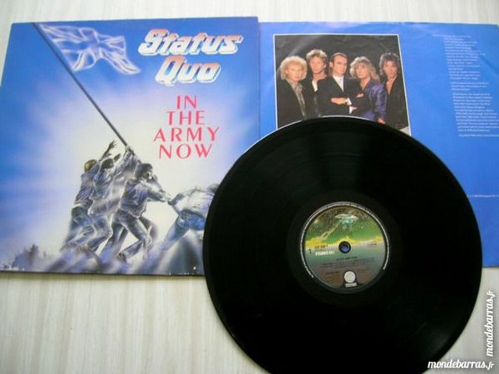 33 TOURS STATUS QUO In the army now CD et vinyles