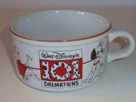 Grand bol avec anse les 101 dalmatiens Disney 7 Rueil-Malmaison (92)