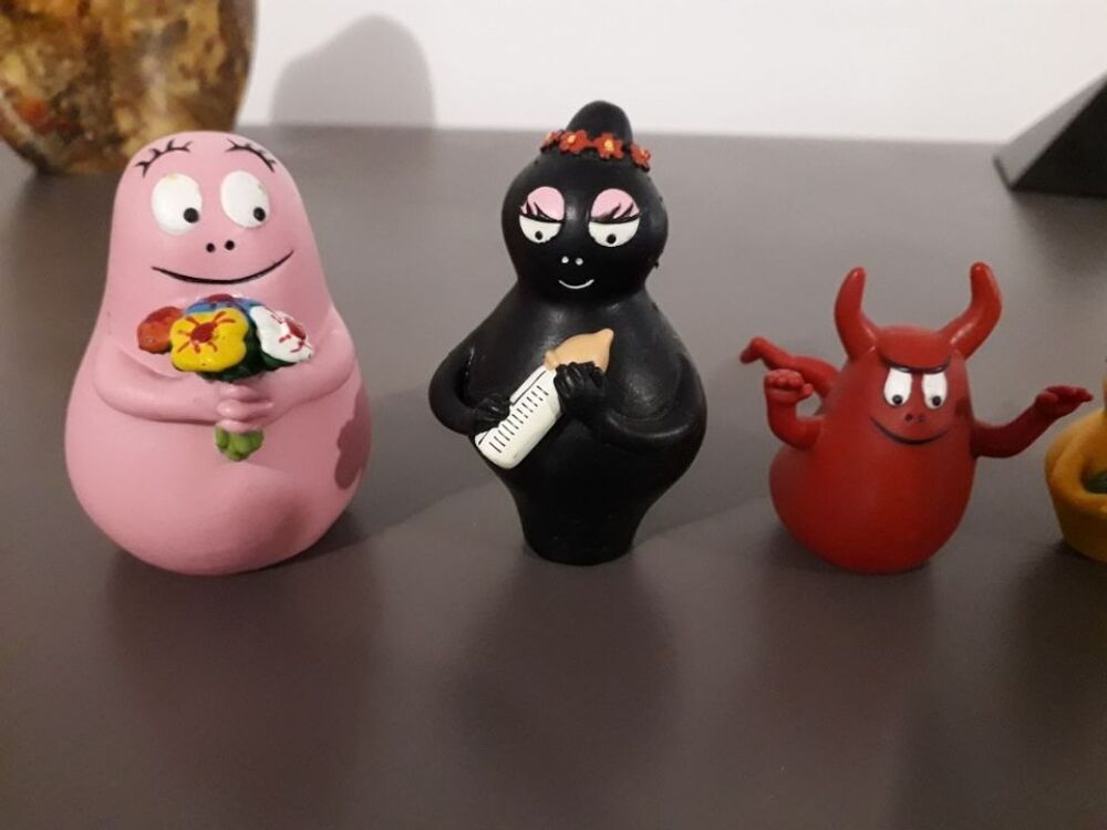 lot de 5 figurines BARBAPAPA de Plastoy Jeux / jouets