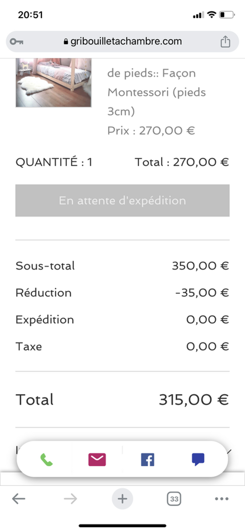 Lit cabane Mobilier enfants
