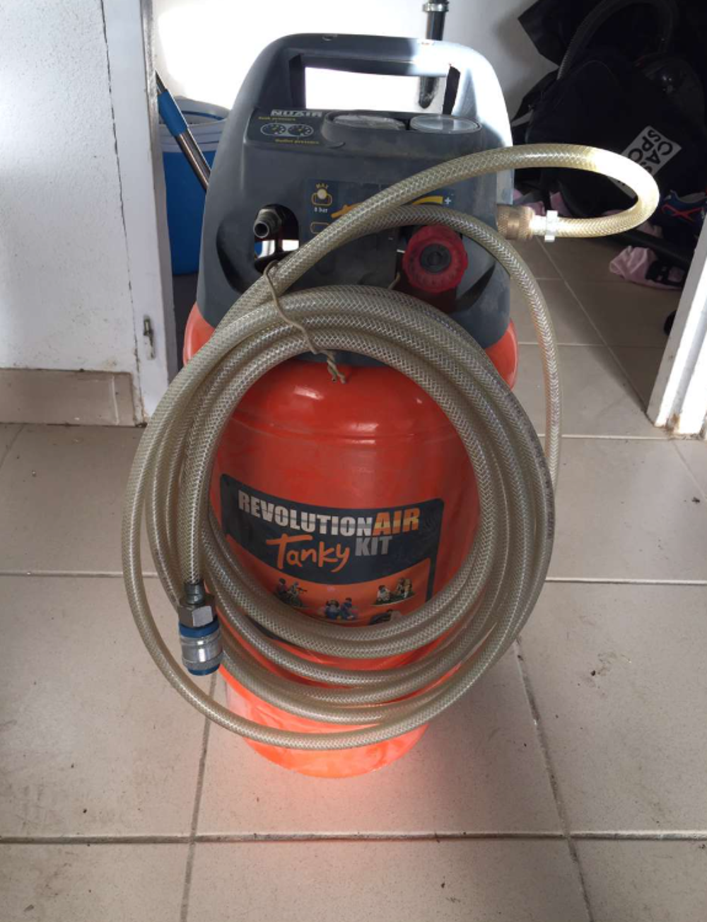 Compresseur d'air avec cuve Bricolage